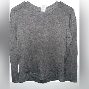 Girls All in Motion Heather Gray Sweatshirt